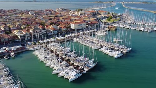 Circular Flight Over Lefkada