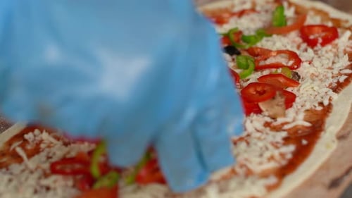Pizzabäcken, Pizzazubereitung