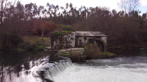 River Waterfall 4K 06