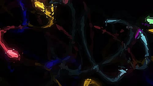 Color paint random color stroke animation