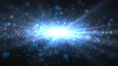 Light Speed Space Travel through Nebula Dust to Center of Galaxy - 1080p