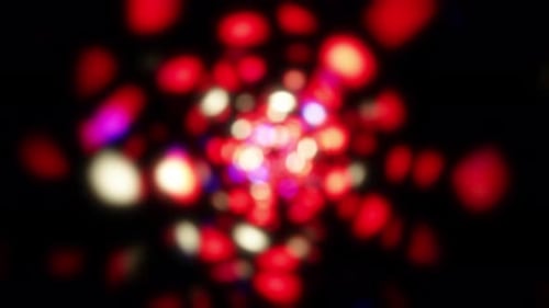 Abstract Light Bokeh Background Loop