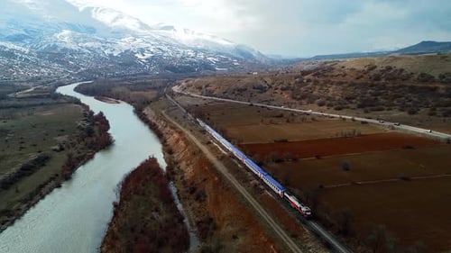 River and Train
