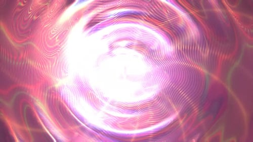 Glow Wave Portal Modern Neon Light Digital Data Flow Futuristic Space Intro Able to Loop Seamless
