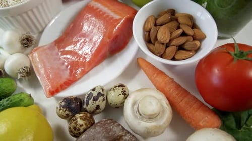 Vibrant Fresh Ingredients for Healthy Eating and Cooking