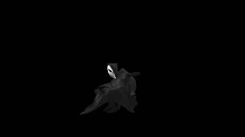 46 Ghost Halloween Tanzen 4K