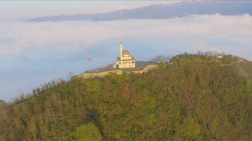 Turn Around the Mosque on Top of the Mountain