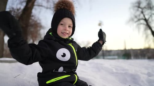 Inverno Felicidade Infância