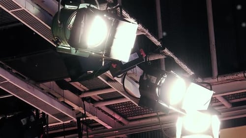 Bright Studio Lights for Film and TV