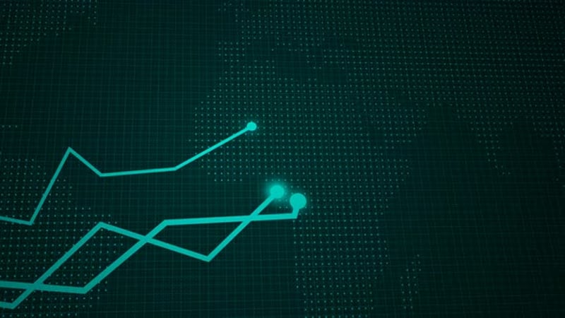 Business growing graph chart animation, Backgrounds Motion Graphics ft ...