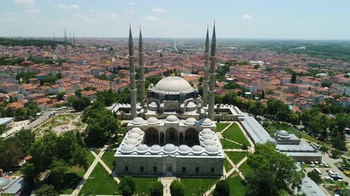 Mosquée Selimiye dans l'ancienne capitale ottomane Edirne