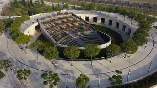 Krasnodar Park Architecture From the Air