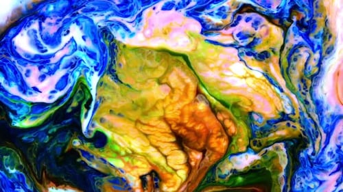 Abstract Colorful Invert Sacral Paint Exploding Texture 517