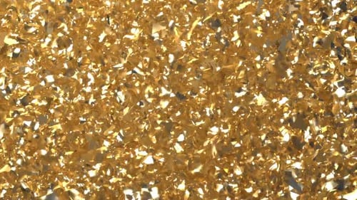 Goldstücke in Bewegung