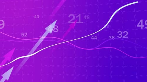 Trading Financial Background Pump