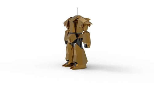 Vermieter-Roboter vom Typ Angriff