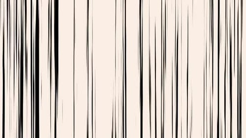 Anime Speed Vertical Black Lines White Background