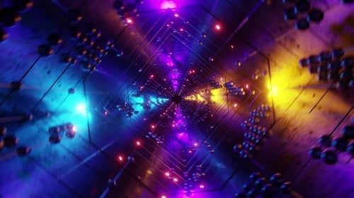 Rotating Hexagon Tunnel Loop