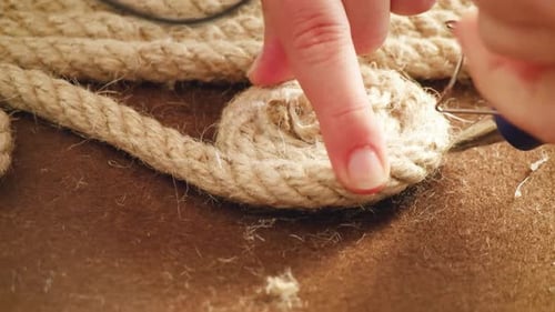 Seil handgemacht