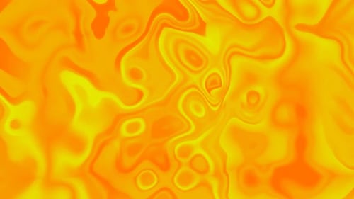 Yellow orange color clean liquid wave abstract background