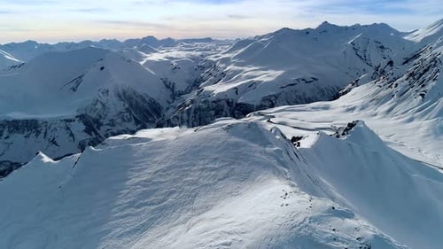 Berge im Winter