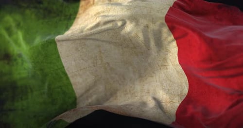 Old Italy Flag