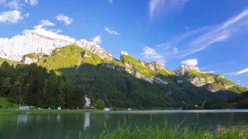 Evening on Mountain Lake