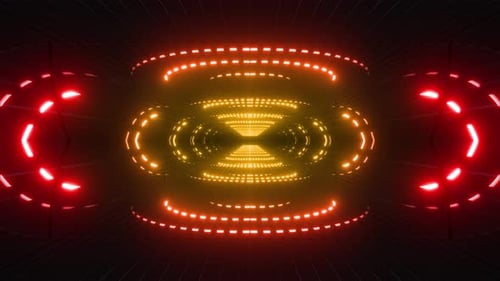 4k Colored Circle Led Loop