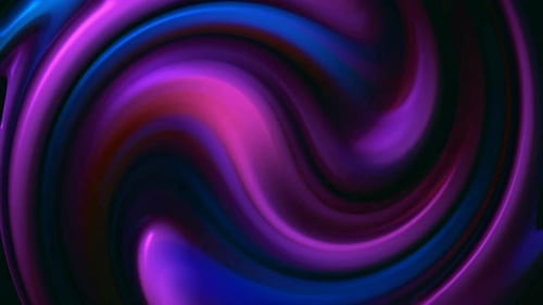 Abstrakter Hintergrund glänzende Animation mit verdrehter Flüssigkeit