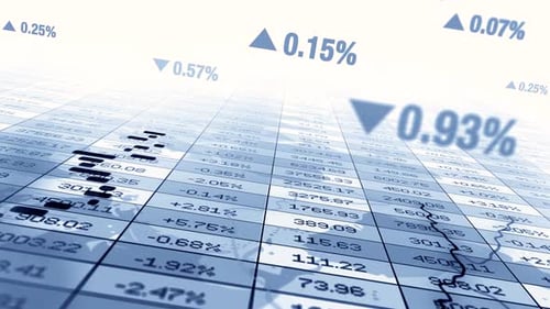 Infographic of Finance Corporate Data Numbers Charts Diagram
