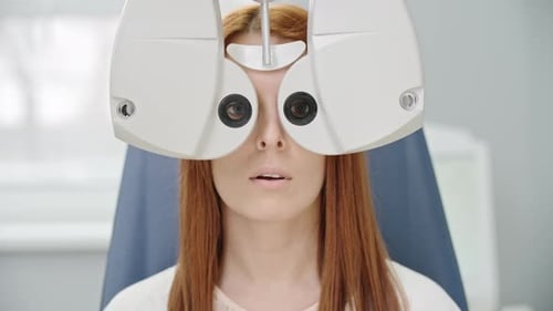 Testen der Vision mit modernen Geräten