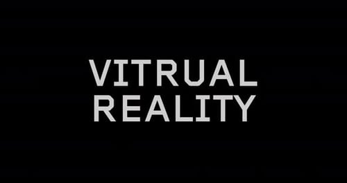 Digital Glitch Text Effect for Virtual Reality