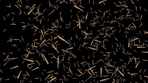 Falling Gold Ammunition Particle Effect Loop