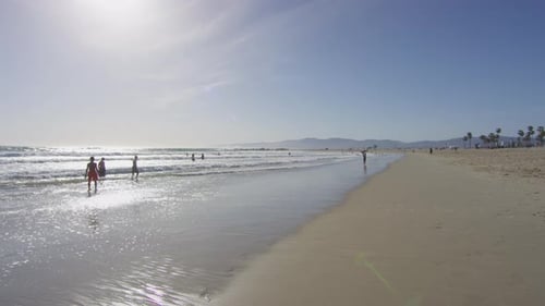 Beach on a sunny day