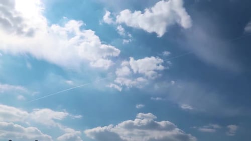 moving clouds