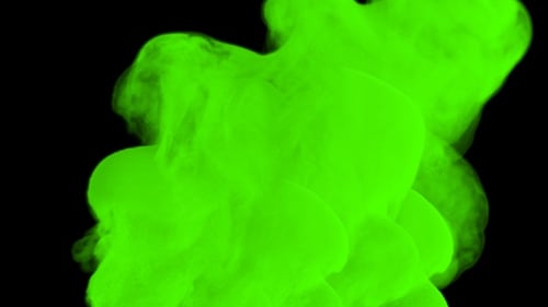 Soft Green Smoke Reveal