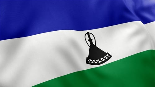 Drapeau Lesotho