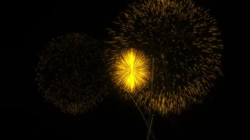 Goldenes Feuerwerk