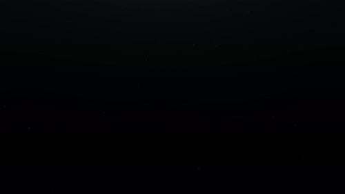 Abstract Dark Background with Animated Floating Particles