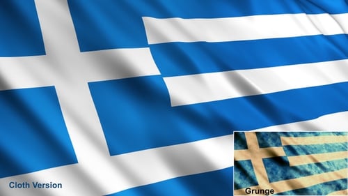 Flaggen Griechenlands
