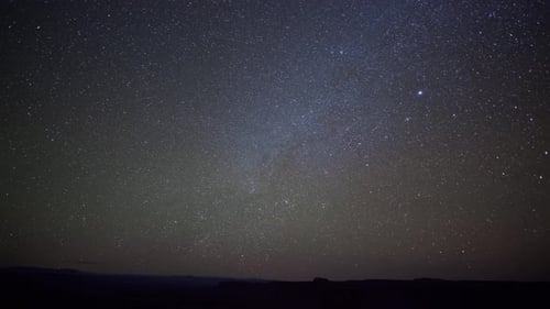 Zeitraffer der Sterne