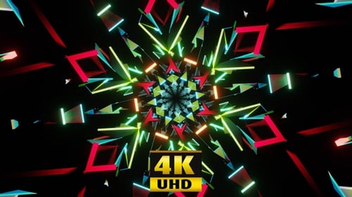 Concert Lights Vj Loop 08 4K