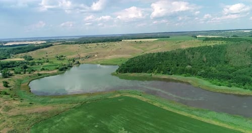 Beautiful view of the countryside