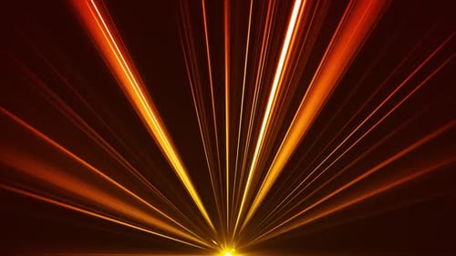 Energetic Abstract Light Rays Background Animation