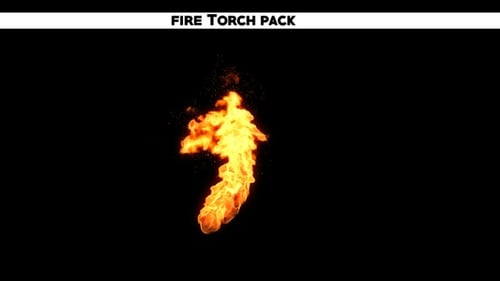 Realistic Fire Elements With Alpha Channel