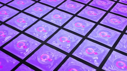 Condoms Loop Background II