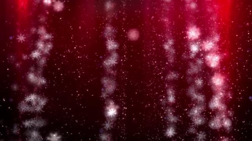 Weihnachtslicht Schneeflocken Fallender Hintergrund