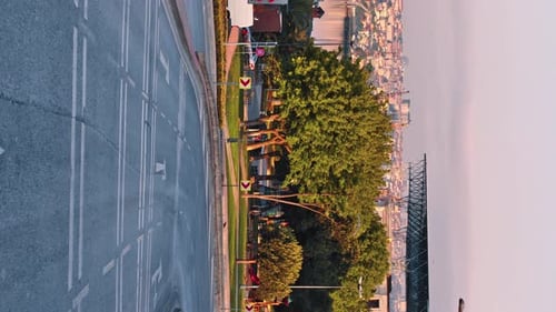 Verkehr in den Straßen von Istanbul