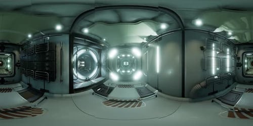 VR360 Innenraum der Raumstation