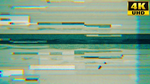 Digital Glitch Transition Overlays and Distorted VFX Effects